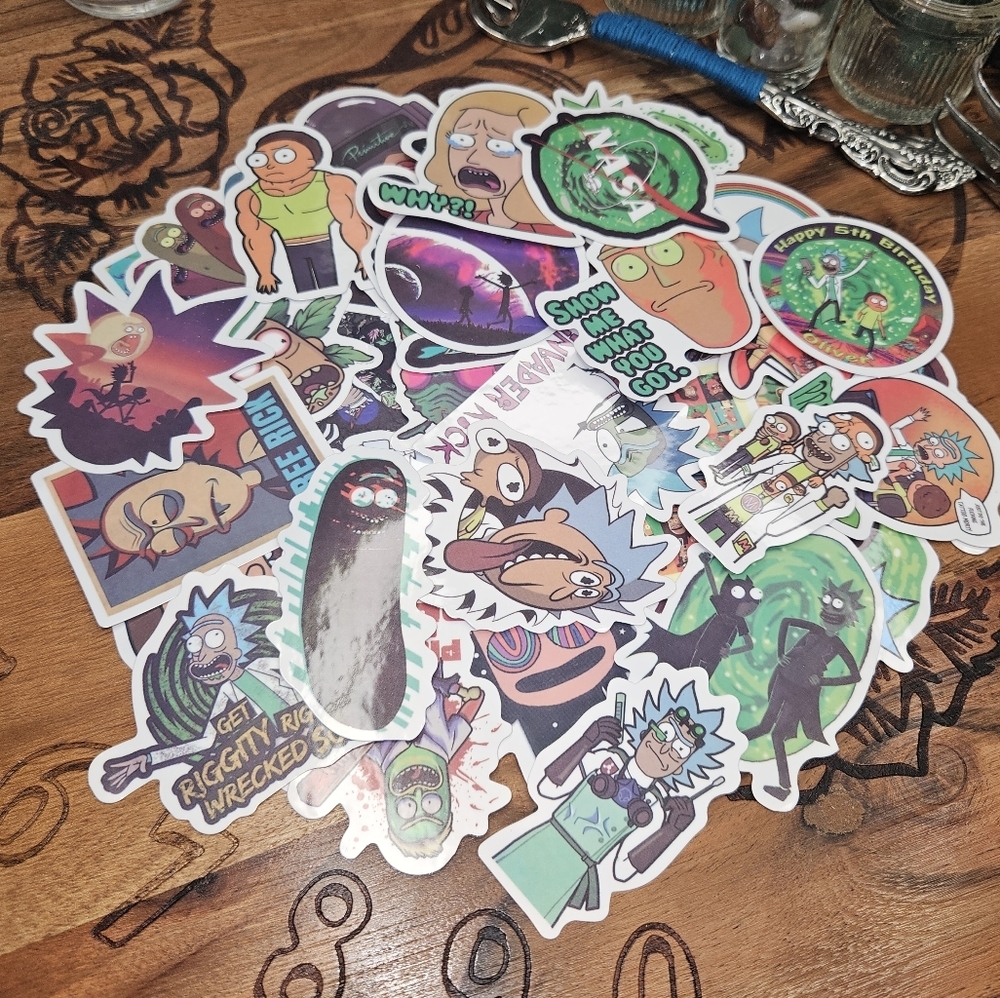 #124 - Rick and Morty Sticker Pack